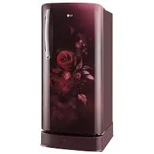 LG 185 L, 4 Star, Smart Inverter, Direct-Cool Single Door Refrigerator (GL-B199OBEY, Smart Connect & Fast Ice Making)